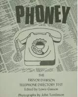 Phoney Telephone Directory Test by Trevor Dawson