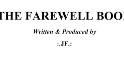 Farewell Book by Jerome Finley ( Instant Download )