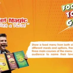 [Magic Video] George Iglesias and Twister Magic – Food To Go 2.0 (Gimmick not included)