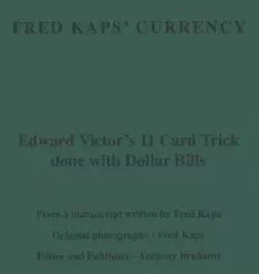 Fred Kaps' Currency by Fred Kaps.