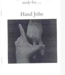 Hand Jobs by Lee Asher