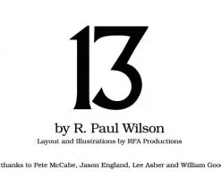 13 by Paul Wilson