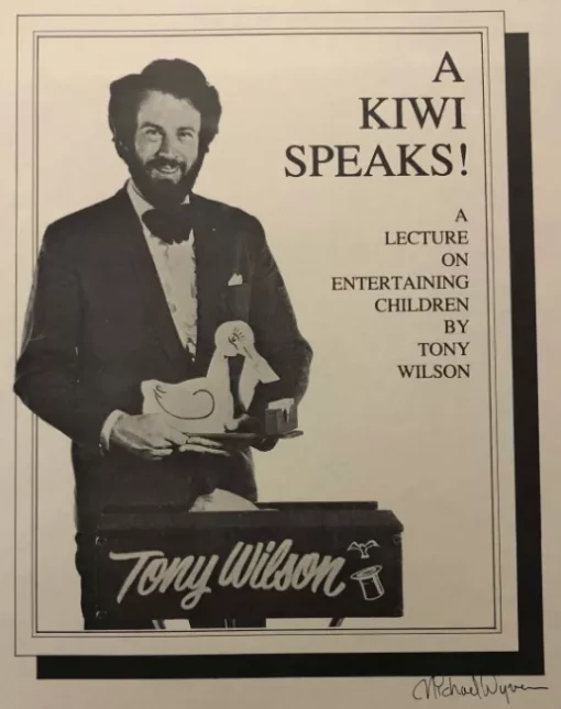 A Kiwi Speaks by Tony Wilson