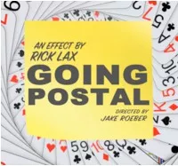 [Magic Video] Going Postal by Rick Lax