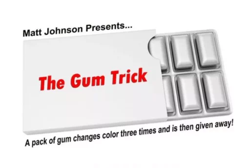 [Magic Video] Matthew Johnson – The Gum Trick (Instant Download )