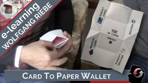 Hans Trixer/Wolfgang Riebe – Card to Paper Wallet ( Instant Download )