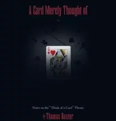 A Card merely thought of by Thomas Baxter