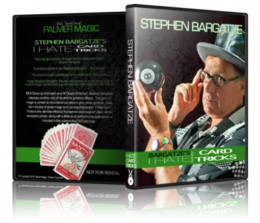 I Hate Card Tricks by Stephen Bargatze (Gimmick not included)