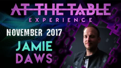 Jamie Daws – At The Table Live Lecture November 15th 2017