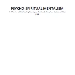 Jerome Finley - Psycho Spiritual Mentalism ( Instant Download )