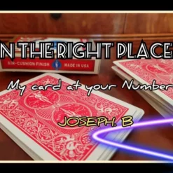 [Magic Video] Joseph B. – IN THE RIGHT PLACE (+ pdf)