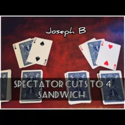 [Magic Video] Joseph B. – THE SPECTATOR CUTS TO FOUR SANDWICH – Download now !