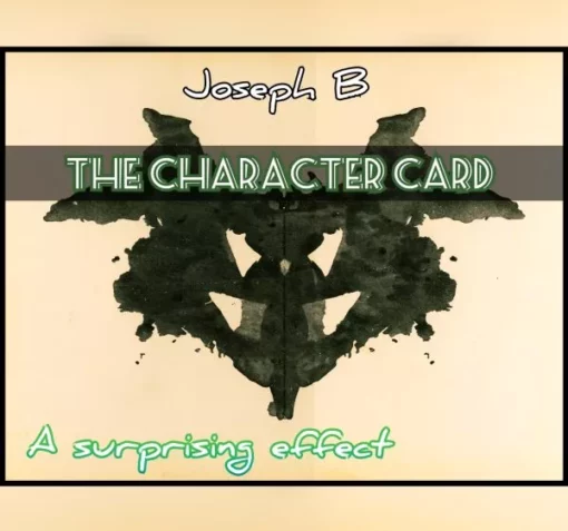 Joseph B – THE CHARACTER CARD Download INSTANTLY ↓