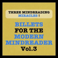 Julien LOSA – Billets for the Modern Mindreader vol.3 ( Instant Download )