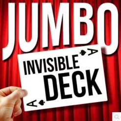 Jumbo Invisible Deck by Dan Harlan