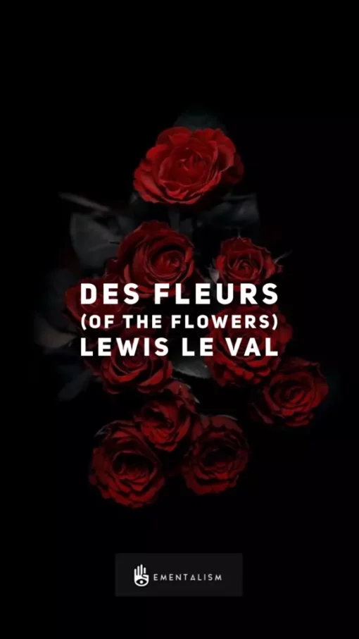 Lewis Le Val – Des Fleurs (Of The Flowers) (official PDF)