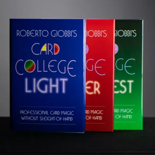 Roberto Giobbi – Card College Light, Lighter, Lightest ( Instant Download )