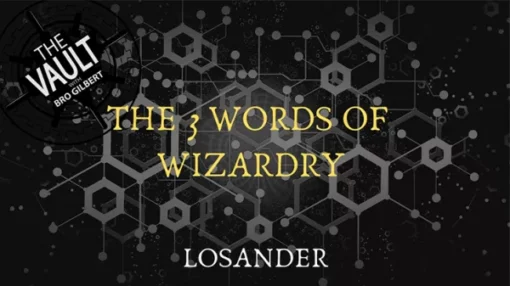 Losander – The 3 Words of Wizardry ( Instant Download )