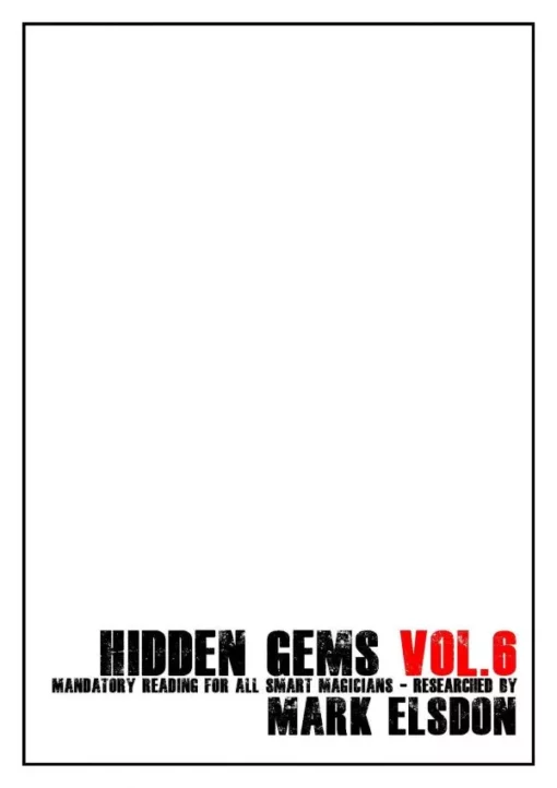 Mark Elsdon – Hidden Gems 6 ( Instant Download )