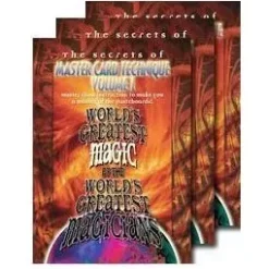 World's Greatest Magic - Master Card Technique ( 3 Vols ).