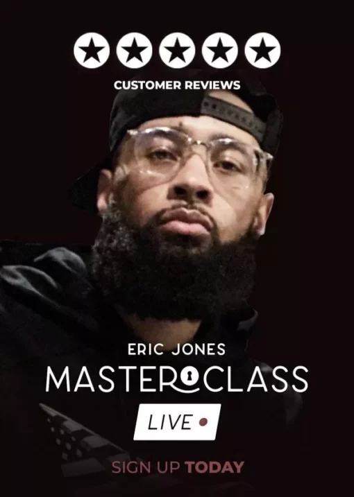 Eric Jones – Masterclass ( Instant Download )