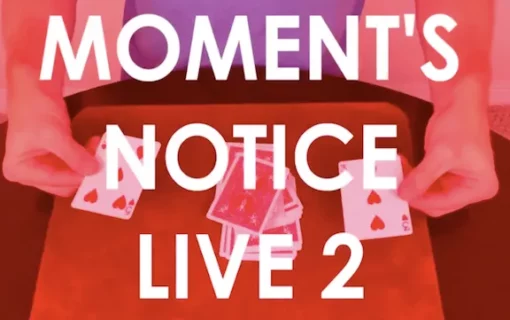 Cameron Francis – Moment’s Notice Live 2 ( Instant Download )