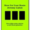 More For Your Monte by Jeremy Luton (E-book)