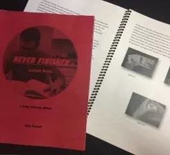 NEVER FINISHED Lecture Notes by Kyle Purnell (Instant Download)