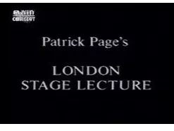 Patrick Page - London Stage Lecture