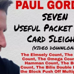 Paul Gordon – Seven Useful Packet Trick Card Sleights ( Instant Download )