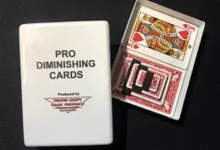 Pro Diminishing cards by Trevor Duffy (Gimmick Not Included)