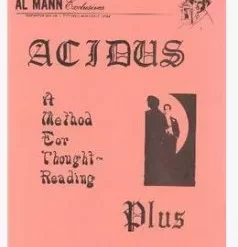 Acidus Plus by Al Mann ( Instant Download )