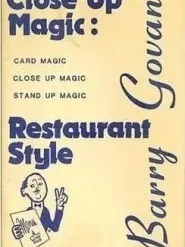 Close Up Magic Restaurant Style 1982 by Barry Govan