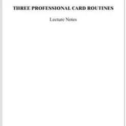 [Ebook] Rafael Benatar - Three Professional Card Routines