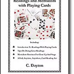 Readings and Mentalism with Playing Cards by C. Dayton.