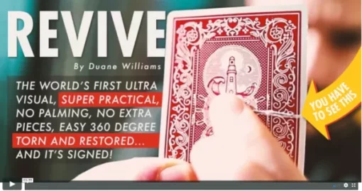 Revive by Duane Williams – Ellusionist (Instant Download)