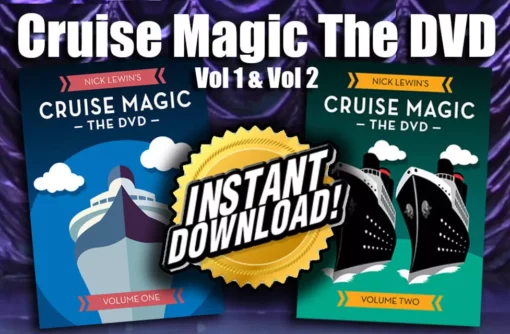 Cruise Magic the DVDs" Vol. 1 & Vol. 2 by Nick Lewin.