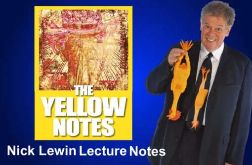 The Yellow Notes by Nick Lewin.