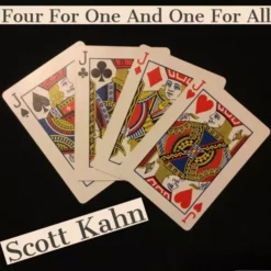 [Magic Video] Scott Kahn – FOUR FOR ONE AND ONE FOR ALL (Instant Download)