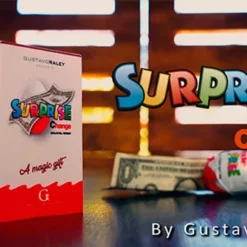 Gustavo Raley – Surprise Change (Gimmick not included, but DIYable) (English and Spanish version)