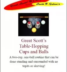 Table-Hopping Cups and Balls by Scott F. Guinn