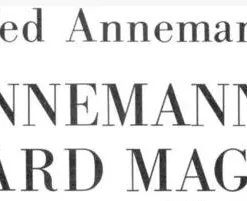 Ted Annernann - ANNEMANN'S CARD MAGIC