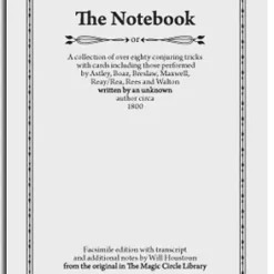 The Notebook by Will Houstoun ( Instant Download )