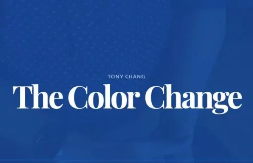 Tony Chang – The Color Change ( Instant Download )