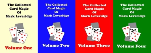 Collected Card Magic by Mark Leveridge ( 4 Vols , Instant Download )