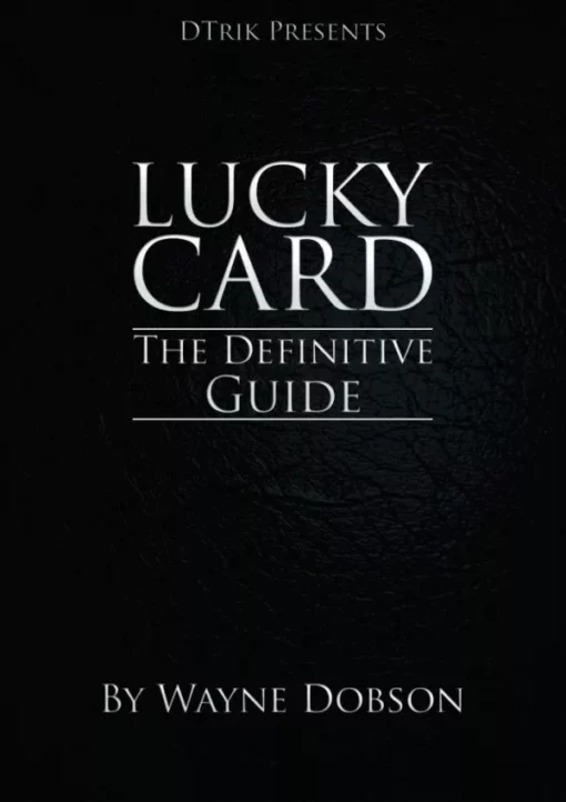 Wayne Dobson – Lucky Card : The Definitive Guide (original DVD-files)