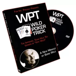 Wild Poker Trick (WPT) by Boris Wild (Gaffed cards not included)