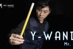 Y Wand by Mr. Y & MS Magic (Gimmick Not Included)