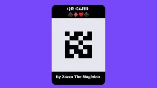 Zazza The Magician – QR CARD (Everything included with highest quality)