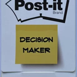 Post-it Decision Maker by Michael Weber & Tim Trono.